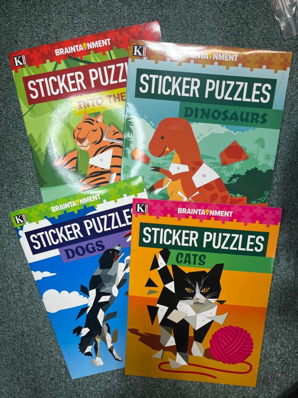 Sticker Puzzle Books